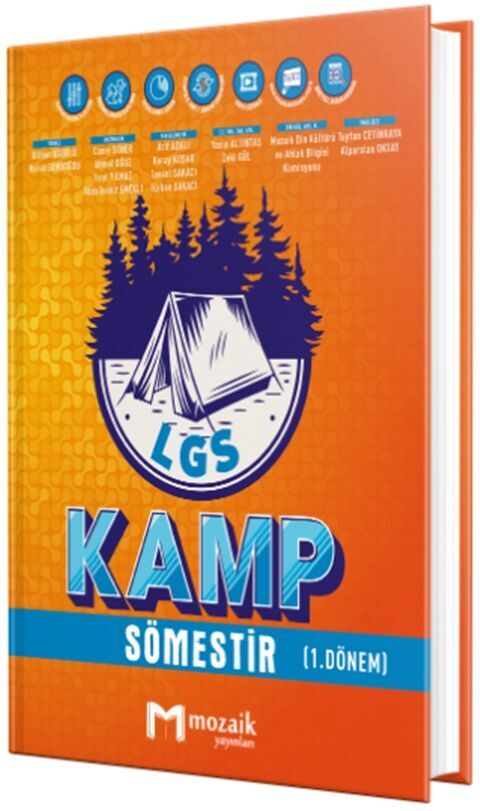 Mozaik Yayınları 8. Sınıf LGS  Kamp Sömestır 1. Dönem