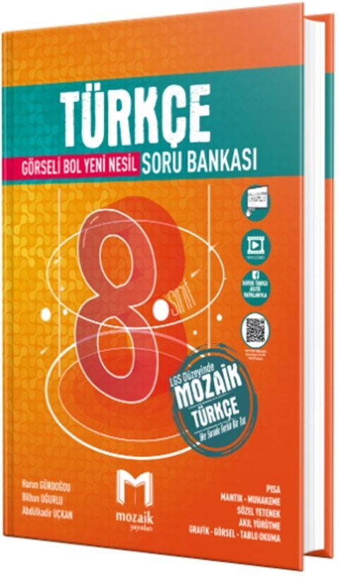 Mozaik Yayınları 8. Sınıf Türkçe Soru Bankası