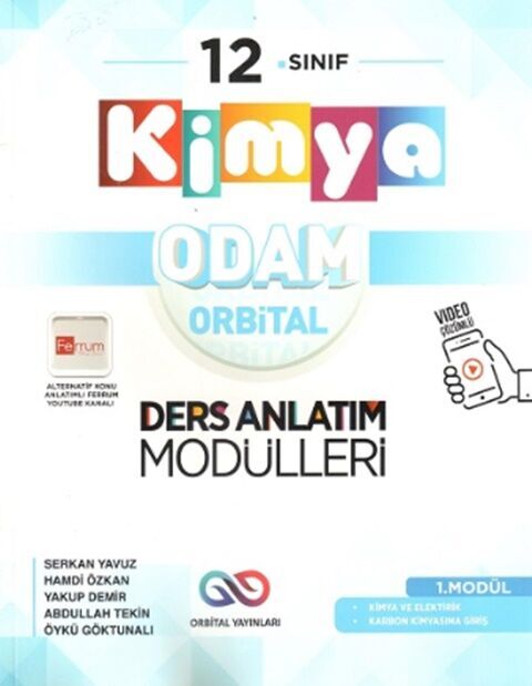 Orbital Yayınları 12. Sınıf Kimya Ders Anlatım Modülleri 1. Modül