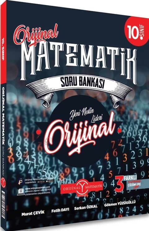 Orijinal Yayınları 10. Sınıf Orijinal Matematik Soru Bankası