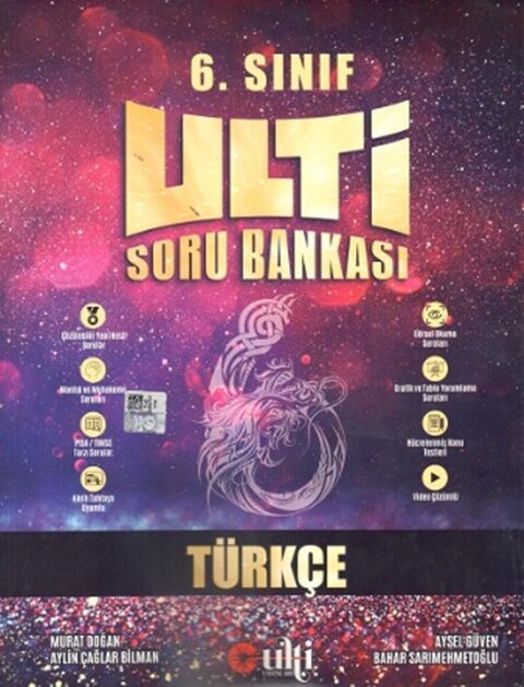 Ulti Yayınları 6. Sınıf Türkçe Ulti Serisi Soru Bankası