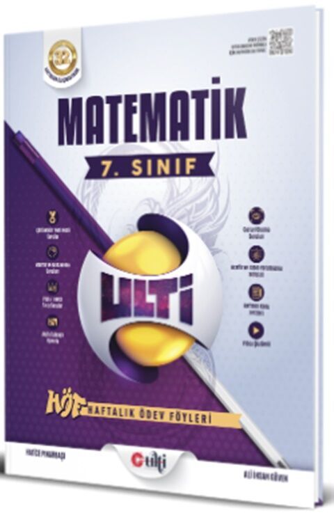 Ulti Yayınları 7. Sınıf Matematik Haftalık Ödev Föyleri