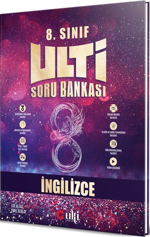 Ulti Yayınları 8. Sınıf İngilizce  Soru Bankası