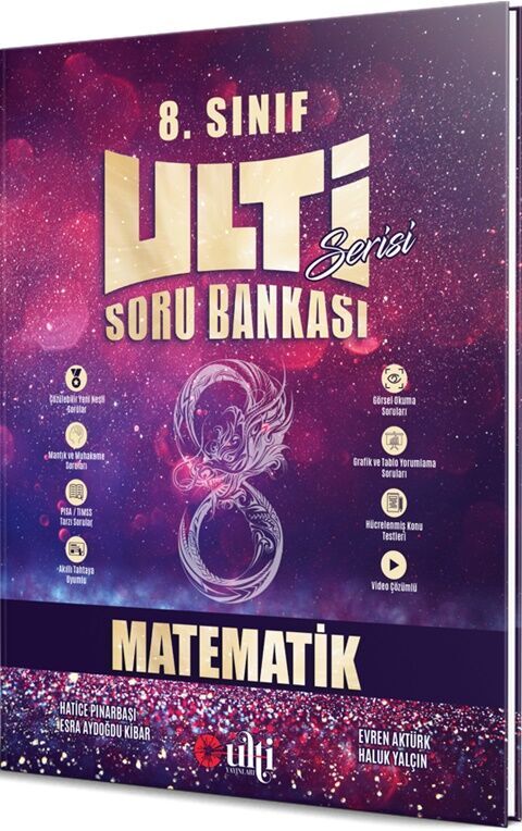 Ulti Yayınları 8. Sınıf LGS Matematik  Soru Bankası